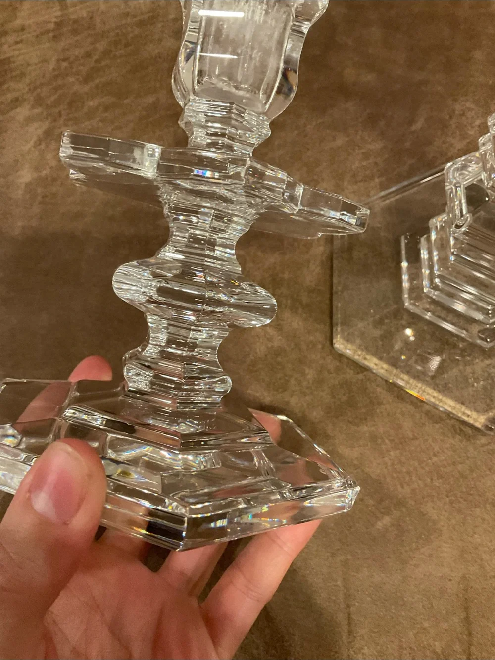 Vintage Waterford Paradisio Candlesticks